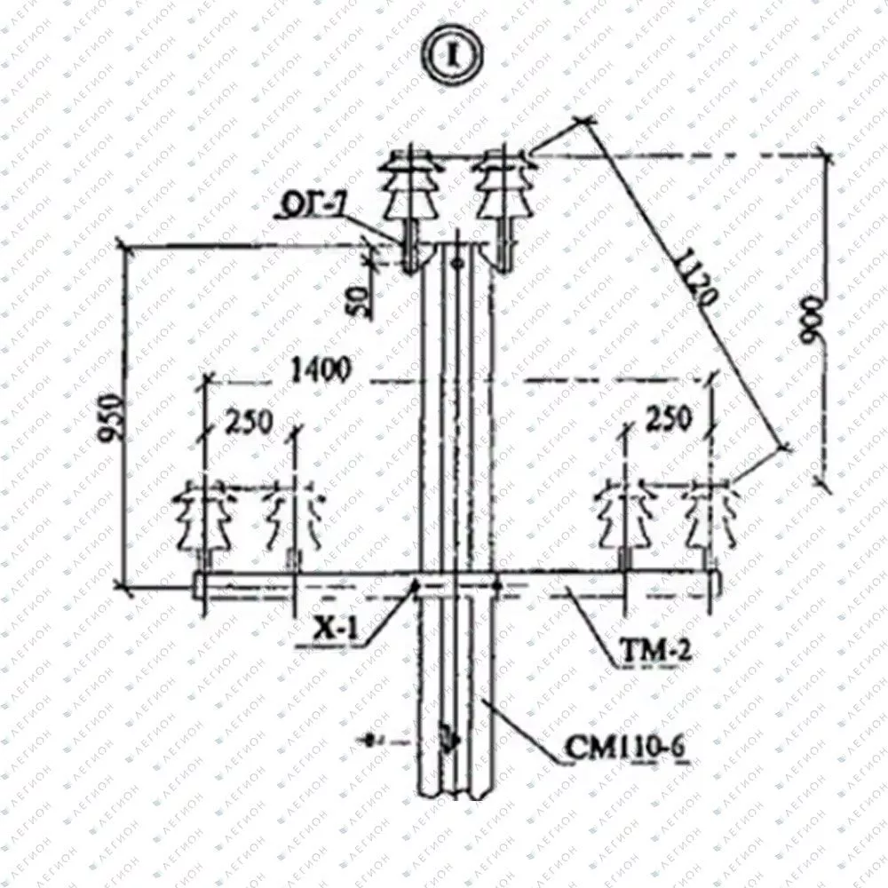 Многогранная опора ПМ10-2