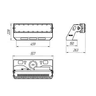 Прожектор VL-PRIME 300-01-К40-5К (90RA)